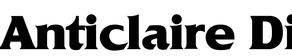 Anticlaire Display SSi Font Download Free